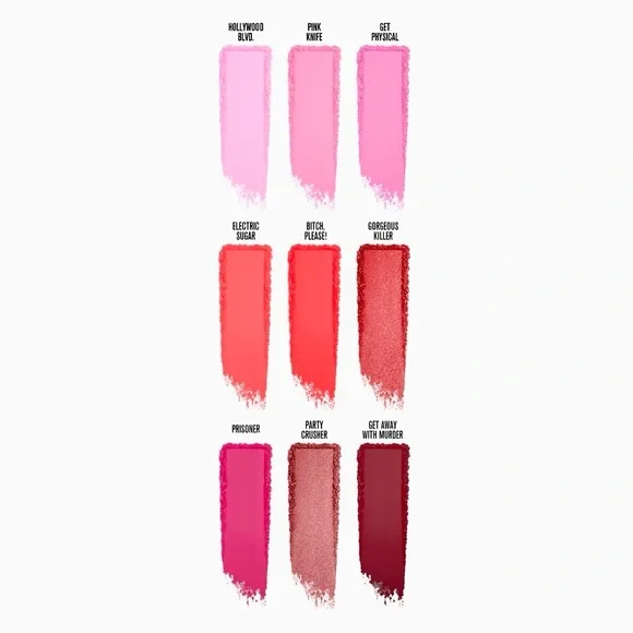 Jeffree Star | Lollipop Killer Artistry Palette | NiB 9 pinks & reds - Picture 6 of 15